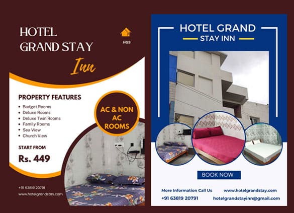 Ac non Ac rooms in Velankanni